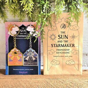 The Sun & the Starmaker Fairyloot Book Box Friendhip Keychains Rachel Griffen